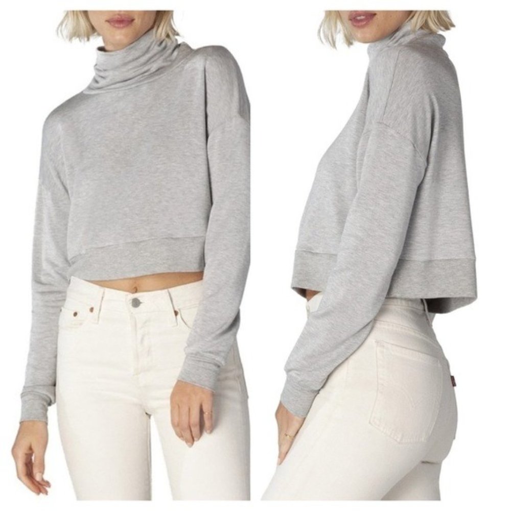 NEW Beyond Yoga All Time Cropped Pullover Sz Large